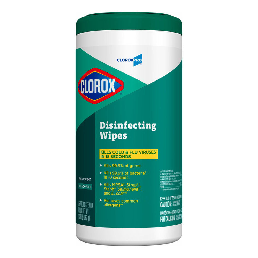 Clorox Disinfecting wipes, Fresh Scent, 75 Ea